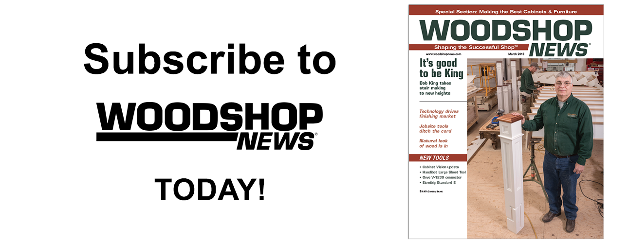 Woodshop News Subscription